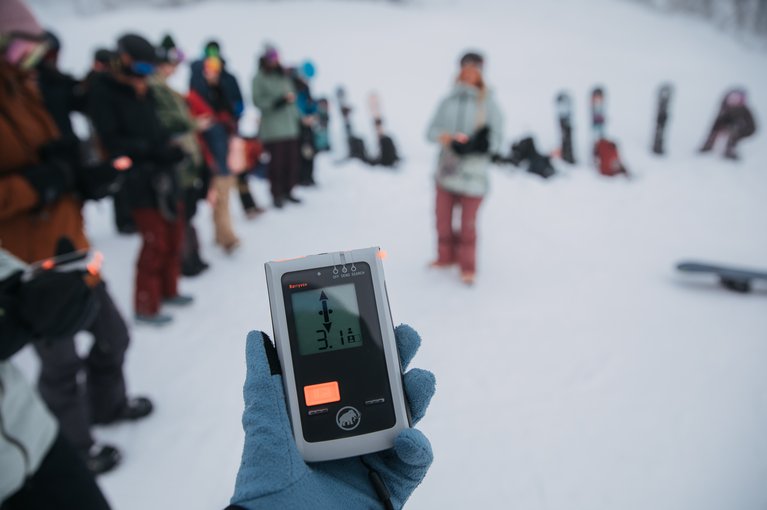 Why You Should Take an Avalanche Safety Course - Field Beacon Practice