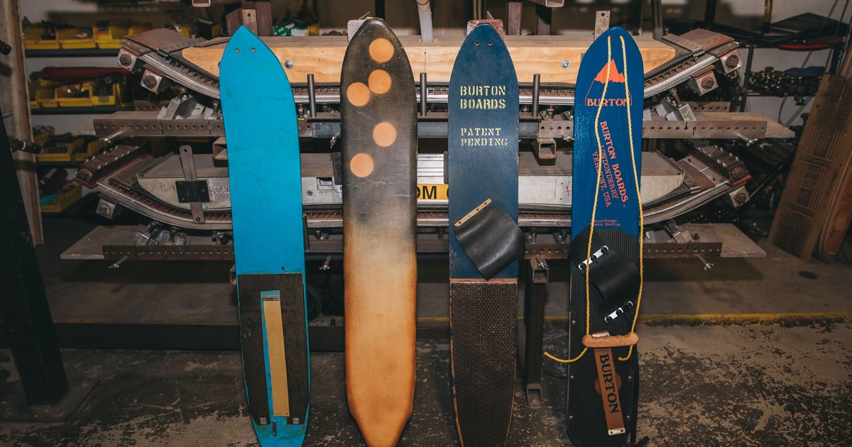 voor telegram tunnel Digging Through the Archives: The First Burton Snowboard Prototypes