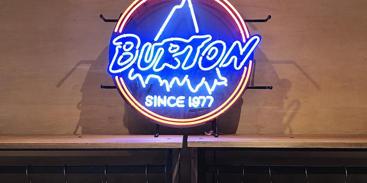 バートンBurton 店内POP 看板サイン