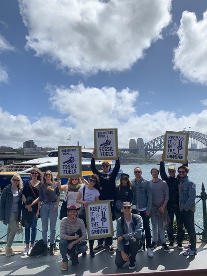 "It was pretty wild. Tens of thousands of people were marching for the cause," says Alex Dillenbeck, Assistant Brand Manager – Burton Australia..