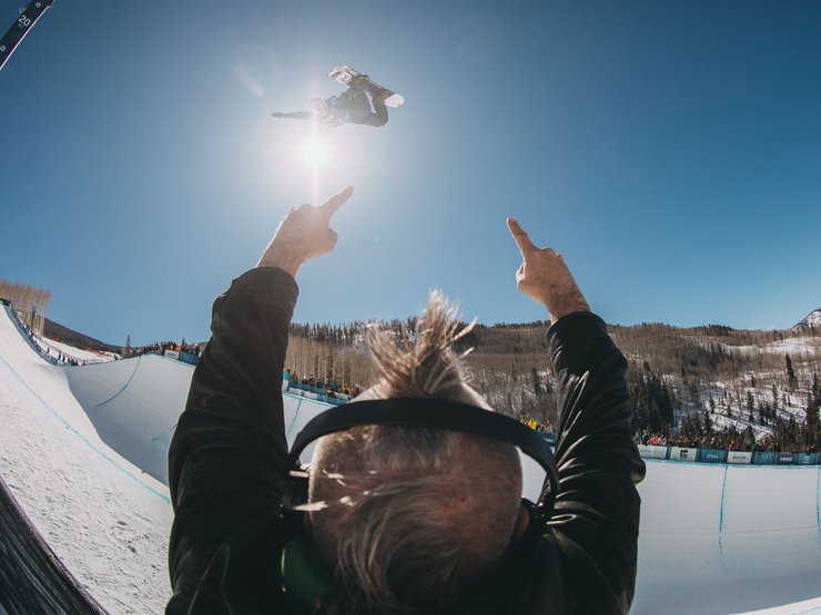 Ben Ferguson's air-to-fakie was legendary. Results: 4th, Halfpipe, USA