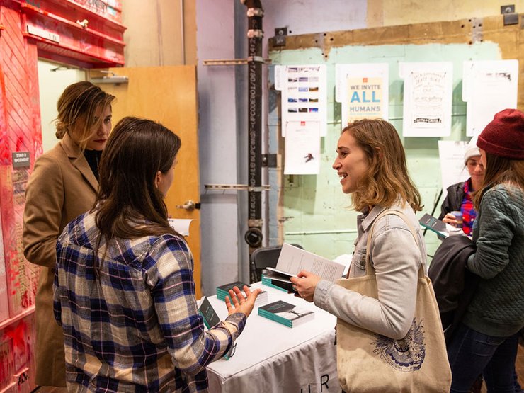 Portland was graced with a Kelly Clark signing for her recent book, Inspired.