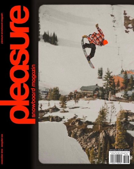 Danny strapped in on a modern deck and multiplied the good times by nailing a cover shot for Pleasure Mag. Thanks guys!
