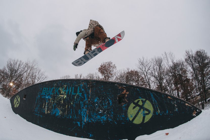 If you're the only person riding the rope tow, does your board slide still make a sound?