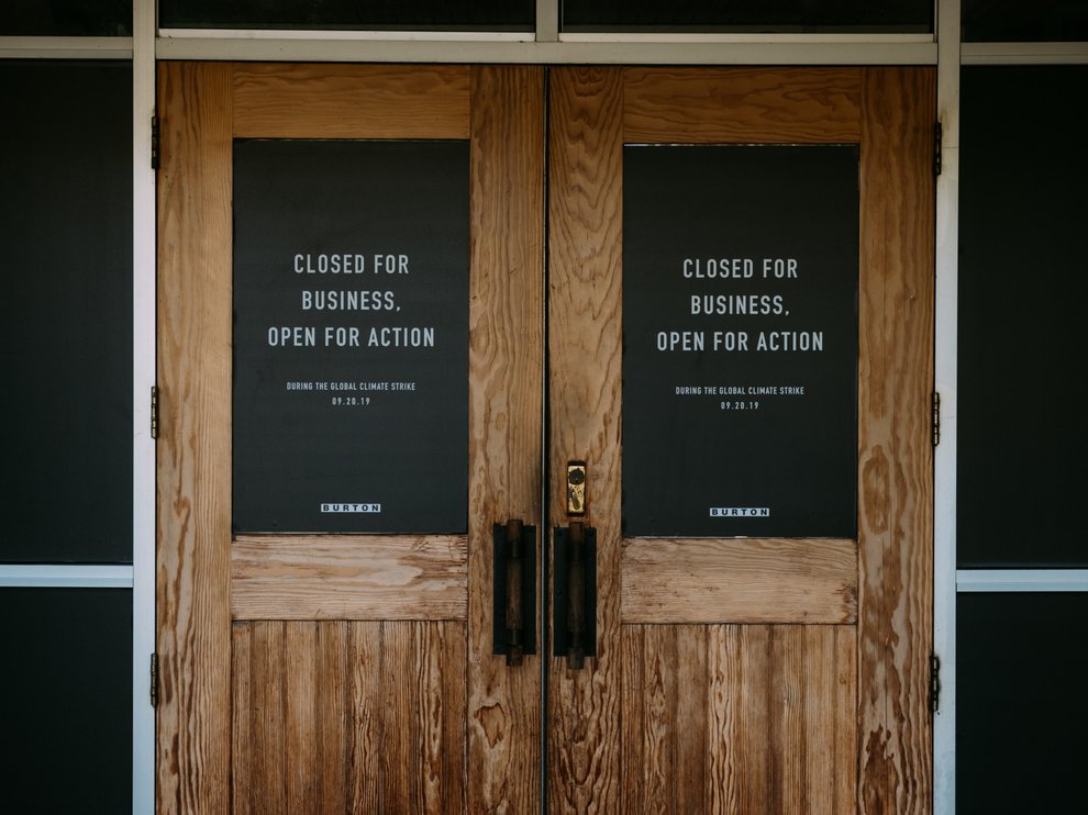 Burton X Protect Our Winters: Closed for Business