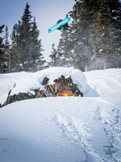 Bend, OR's Hometown Hero, Ben Ferguson showing what he's made of in the Finals. (P: Peter Cirilli)